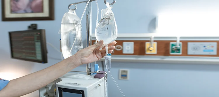 Protecting IV Prep with Laminar Flow